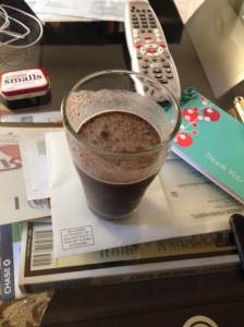 Blueberry Coconut Protein Shake